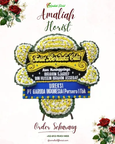 Papan Bunga Duka di Nambangan Kidul